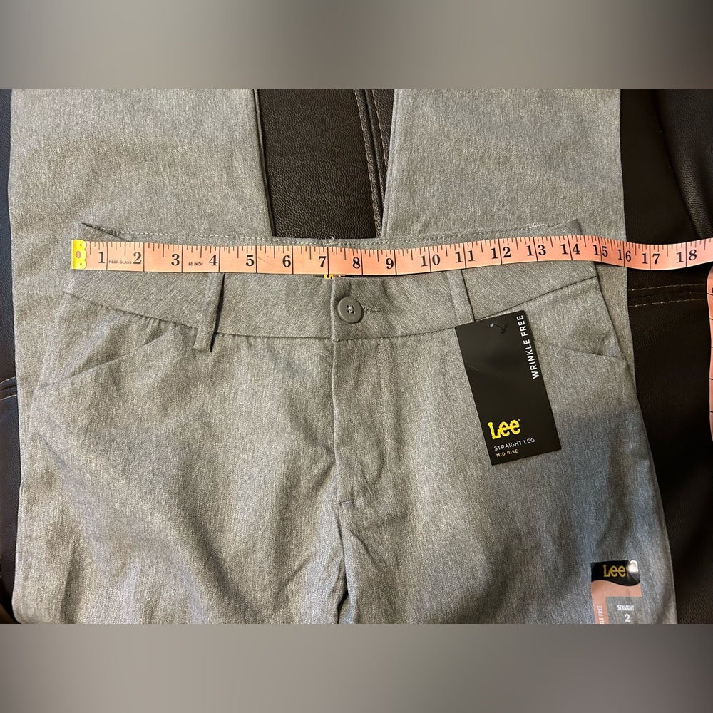 NWT Lee Straight Leg Mid Rise Trouser. - Picture 9 of 10